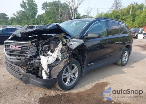 2019 GMC Terrain Sle z USA, uszkodzony, nr VIN 3GKALMEV1KL330487